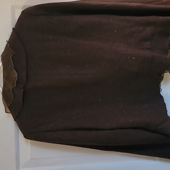 Beautiful 90's Ruffle Jacket NWOT Vintage Never Worn Condition - Picture 5 of 9